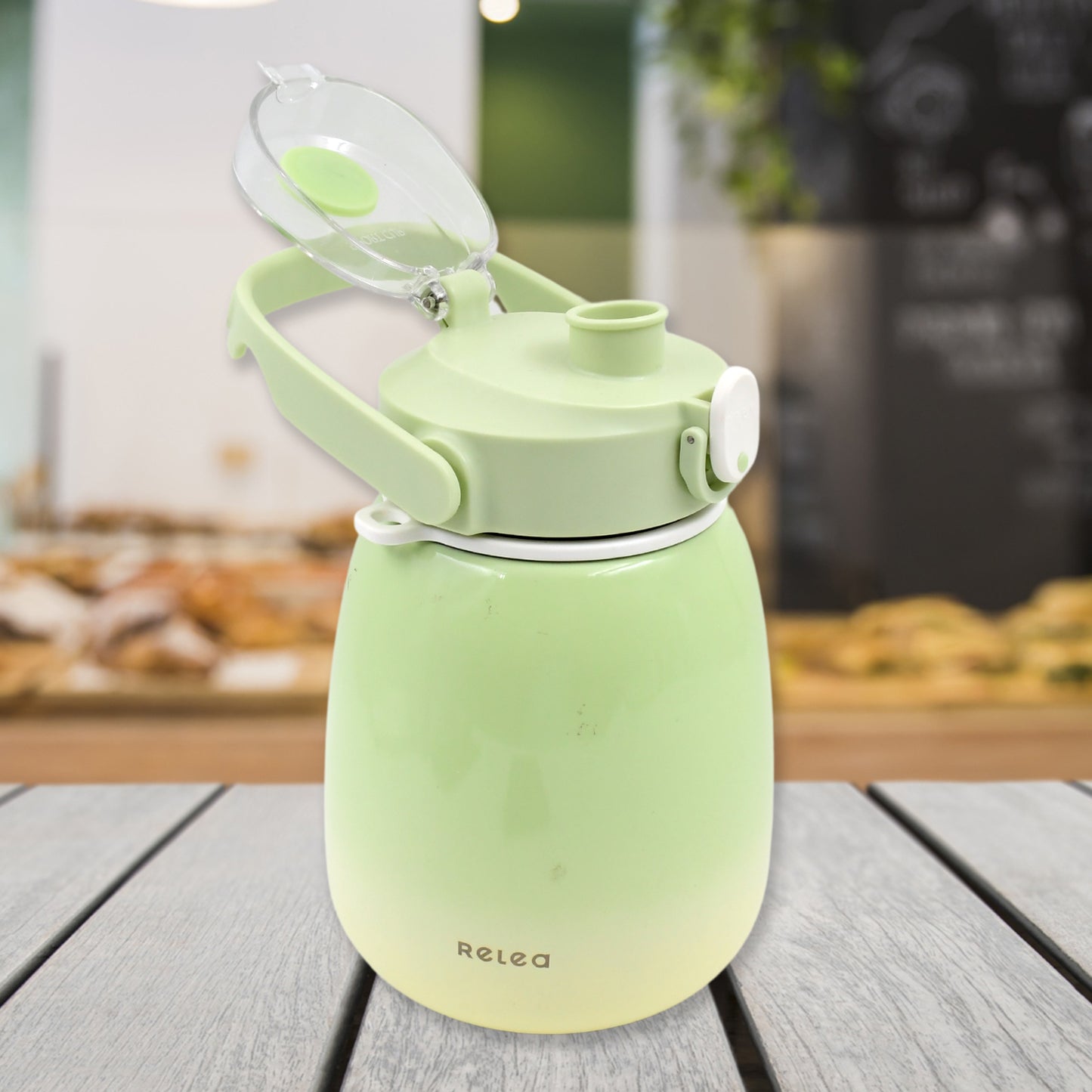 Stainless Steel Mug Bottle Vacuum Insulated Cup With Handle (1200 Ml)