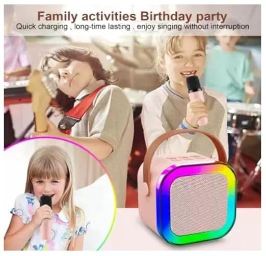 K12 Colorful karaoke Sound system high performance battery 8 W Bluetooth.