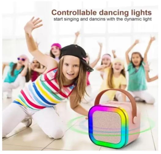 K12 Colorful karaoke Sound system high performance battery 8 W Bluetooth.