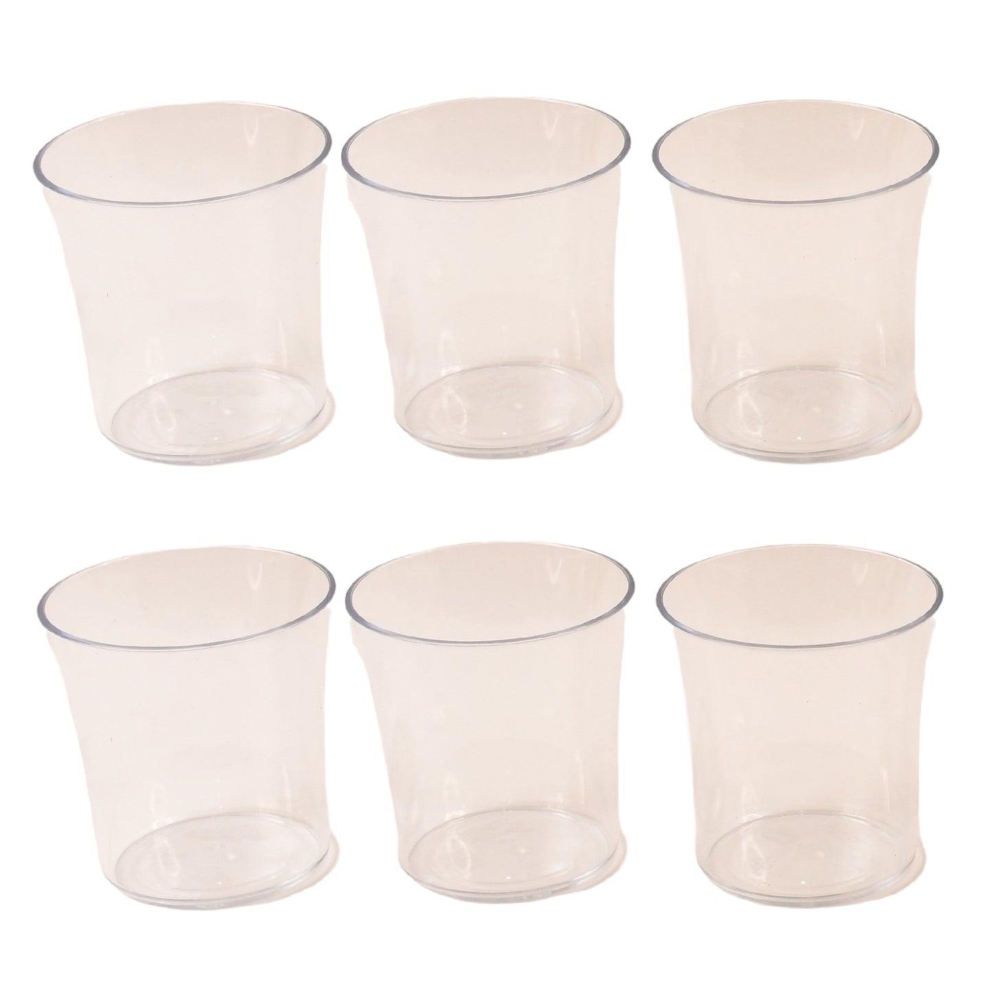 Apex Welcome Plastic Glass Set For Daily Use Set Of 6