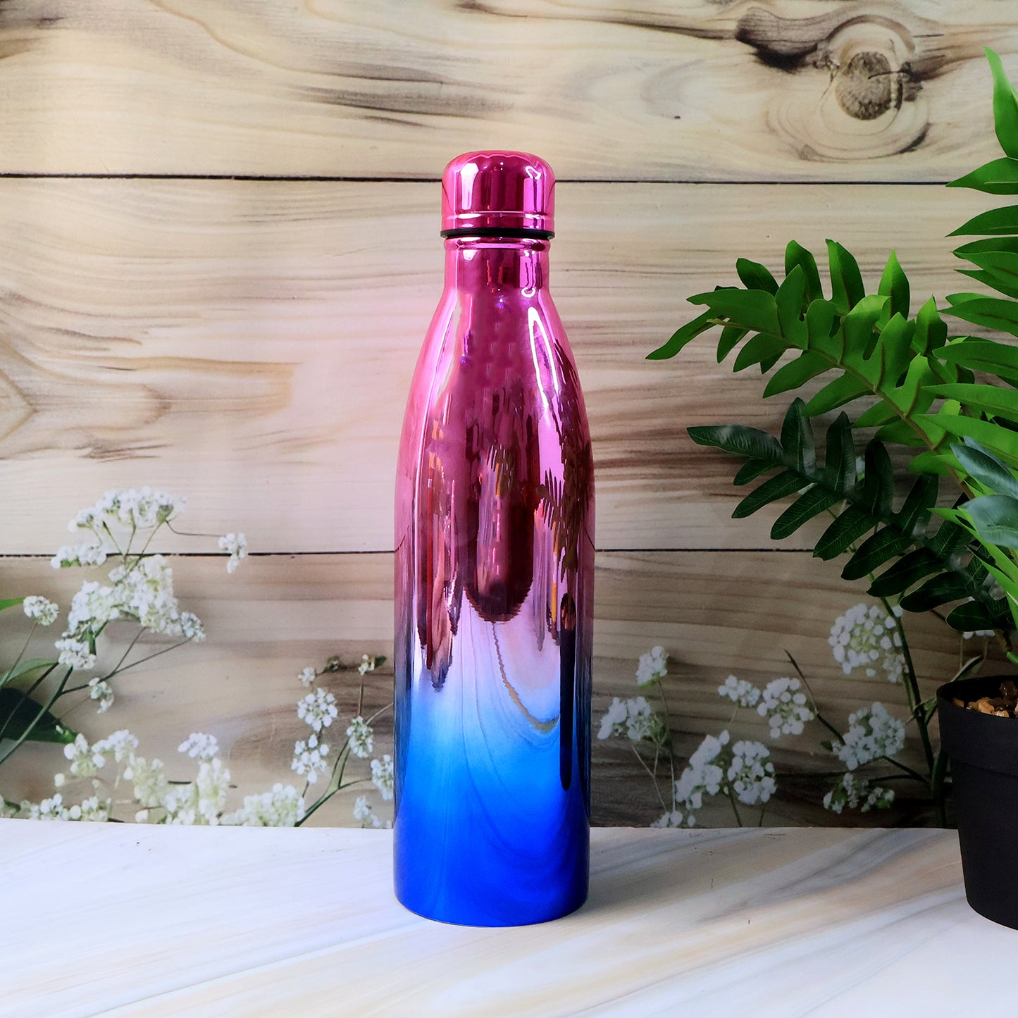 Stainless Steel Water Bottle (Approx 1000ml 1 Pc)