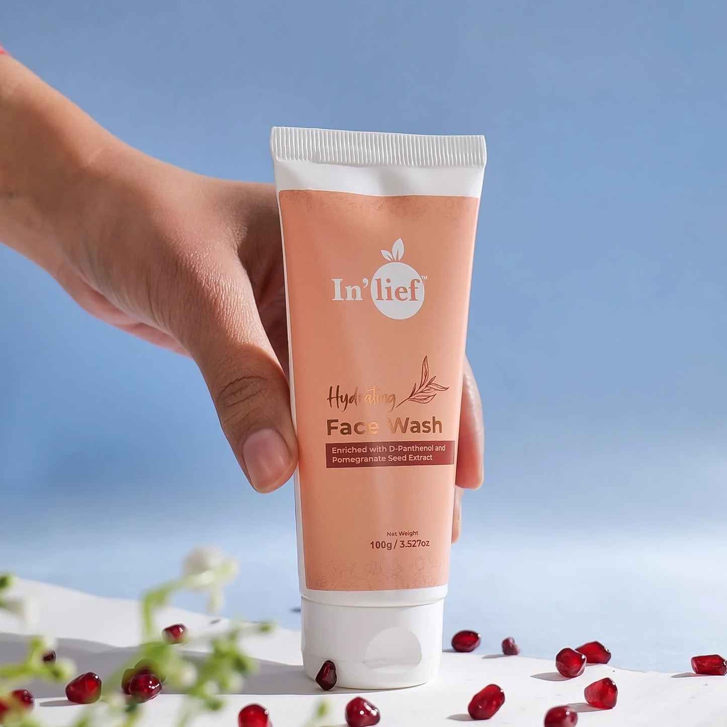 Inlief Deep Hydrating Refreshing Face Wash (1 Pc 100 Gm)