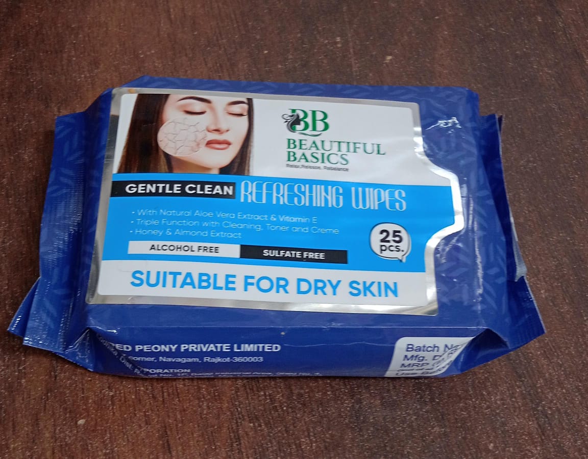Refreshing Wet Wipes For Face Facial Cleansing Refreshing Skin Hydration Soothing For Skin Ph Balance Alcohol Free Nourishing With Fruit Extract 25 Wipes