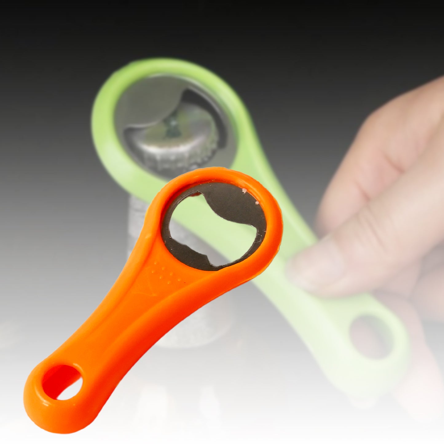 8261 Vegetable Fruit Peelers Slicer Bottle Opener Kitchen Peeler For Veggie Fruit Potato Carrot Bottle Opener With Plastic Handle Bottle Openers Wine Bottle Opener Cold Drink Bottle Opener (2pc)