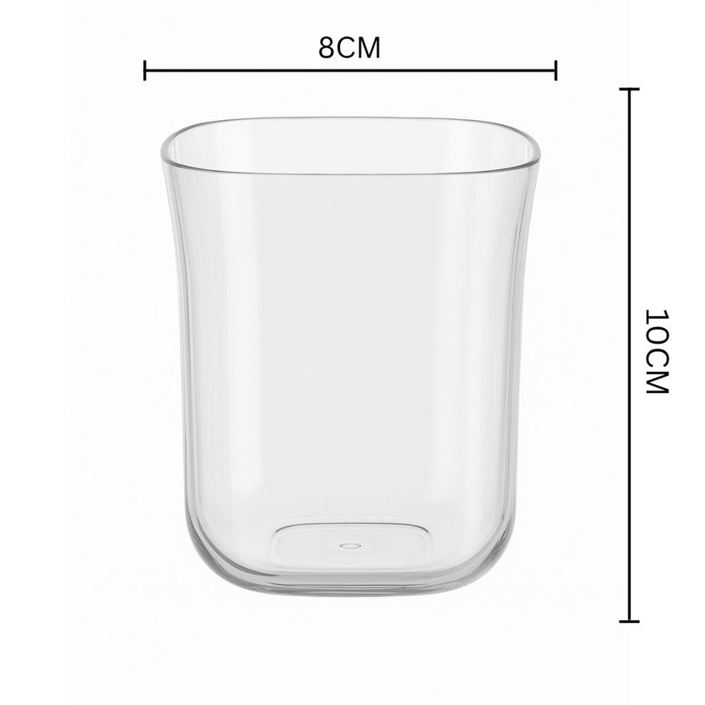 Supermom Plastic Mojito Glass 300ml Set Of 6 Pc