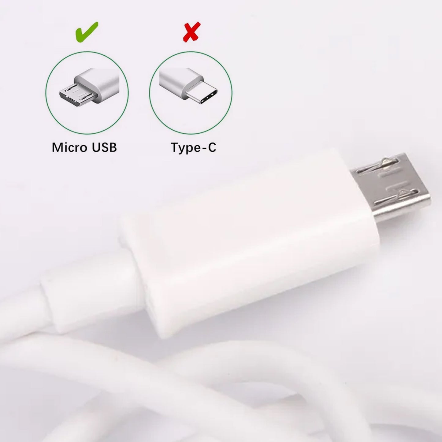6485 Fast Charging For Android Data Transfer Extra Tough Long Micro Cable For All Compatible Smartphone And Tablets