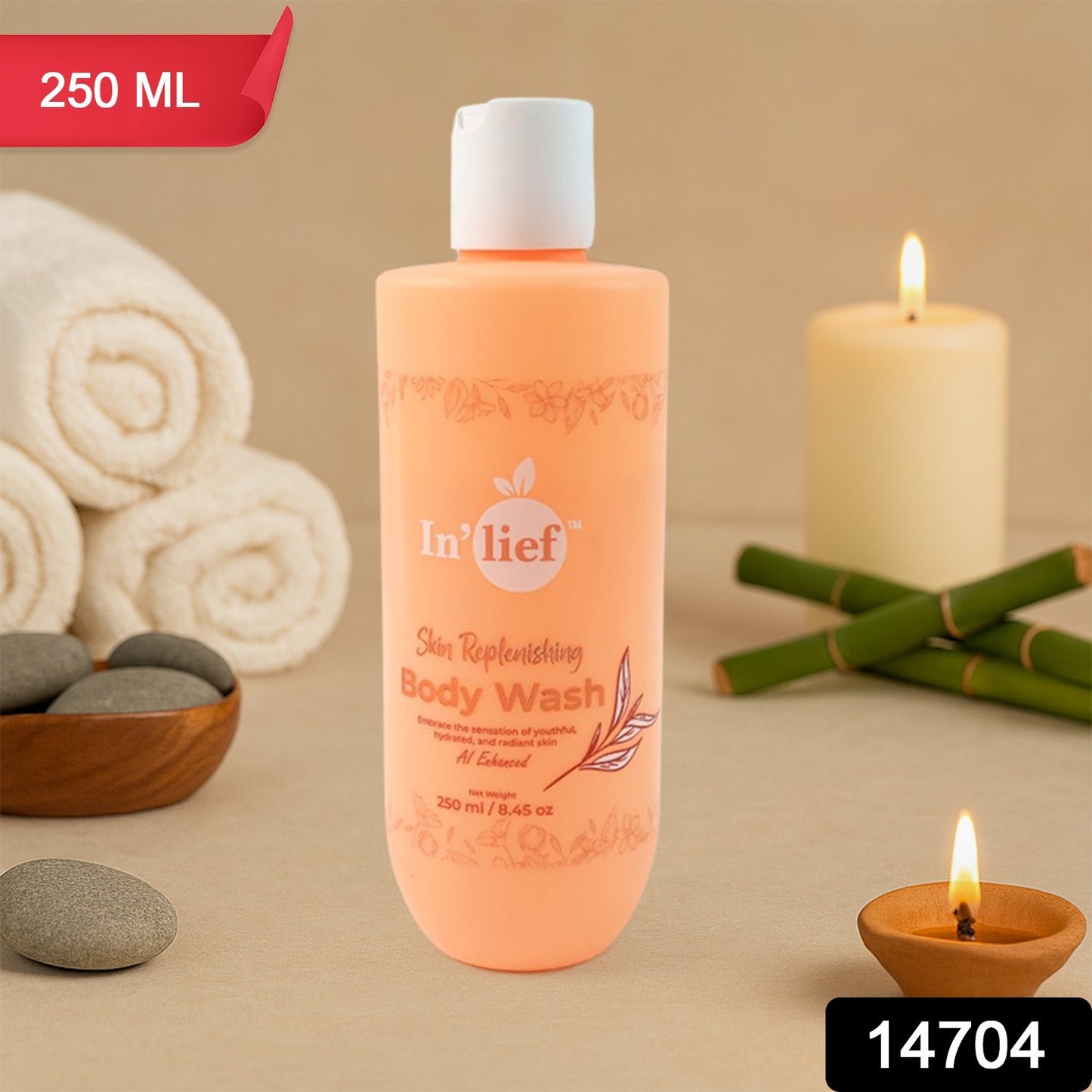Inlief Nourishing Hydrating Skin Replenishing Body Wash (250 Ml)