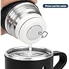 Steel Vacuum Flask Set with 3 Stainless Steel Cups Combo - 500ml - Keeps HOT/Cold | Ideal Gift for Winter - Housewarming Random Color
