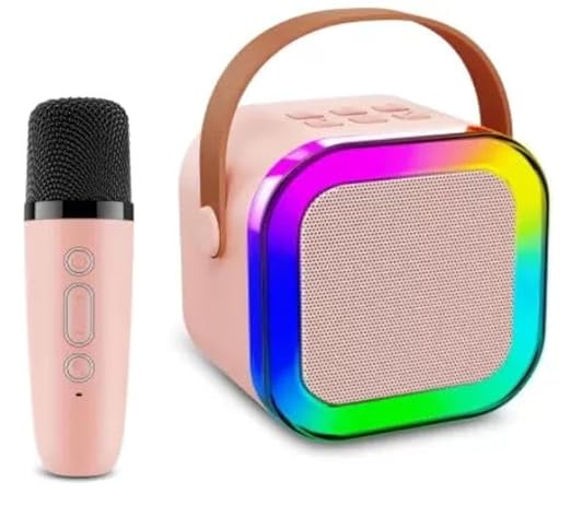 K12 Colorful karaoke Sound system high performance battery 8 W Bluetooth.