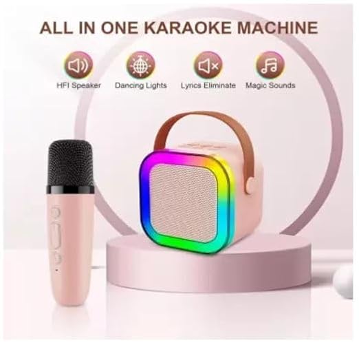 K12 Colorful karaoke Sound system high performance battery 8 W Bluetooth.